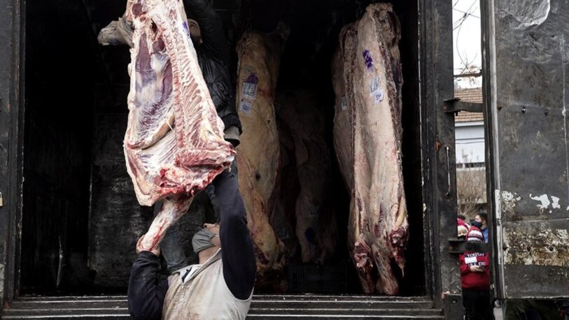 Las exportaciones de carne vacuna cayeron casi 6% el mes pasado