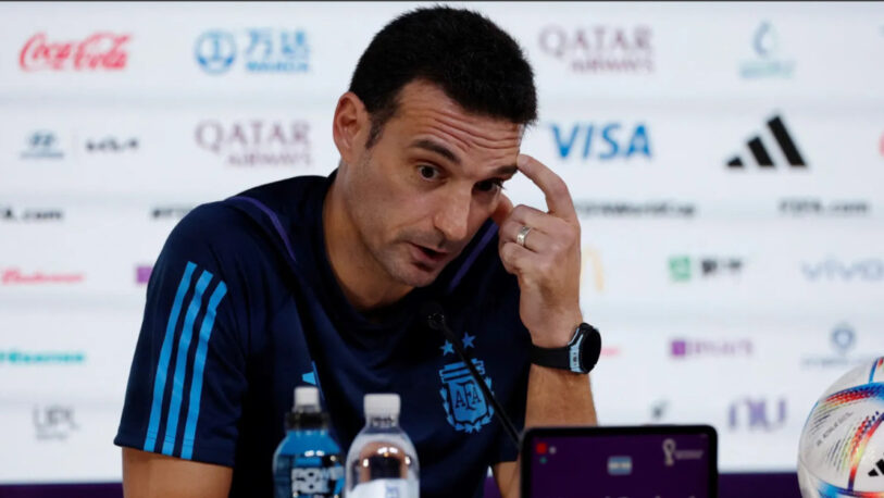 “Es un día triste”, dijo Lionel Scaloni tras la derrota de Argentina ante Arabia