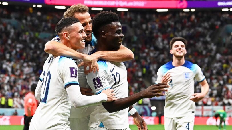 Inglaterra aplastó a Senegal y avanza a cuartos para enfrentar a Francia