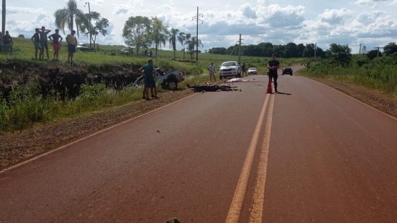 Colonia Paraíso: camioneta chocó y mató a motociclista
