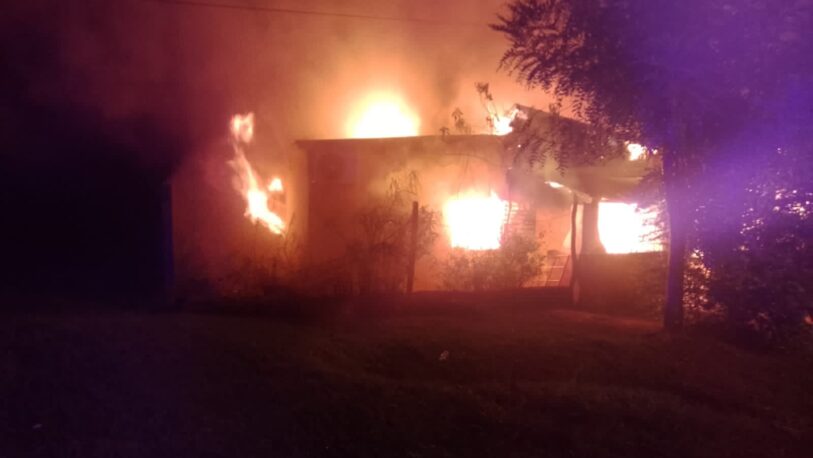 Candelaria: falleció una tercera persona tras el incendio en Bº 2 de Febrero