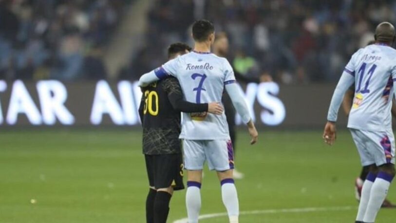 Messi y Ronaldo brillaron en un partido a puro gol