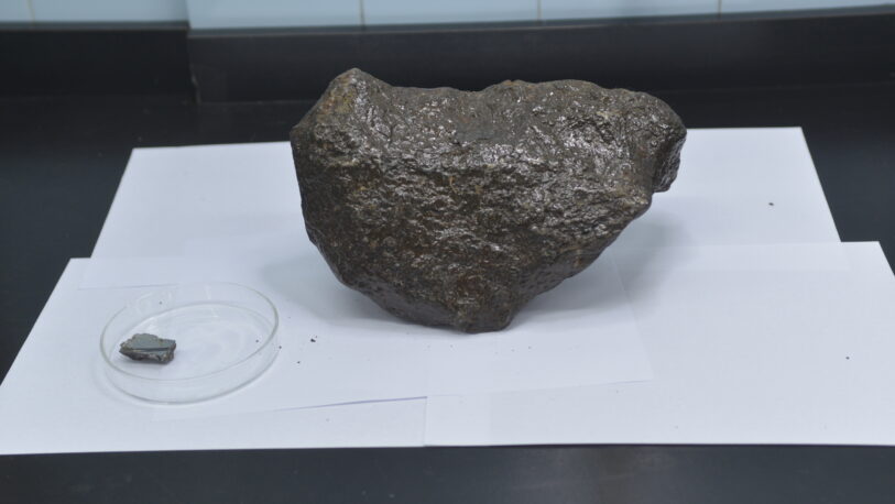 Descubren un meteorito de contrabando