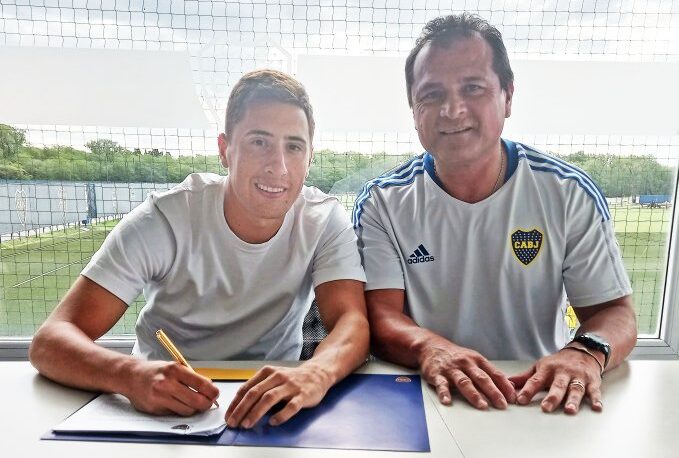 Miguel Merentiel firmó contrato y se convirtió en jugador de Boca