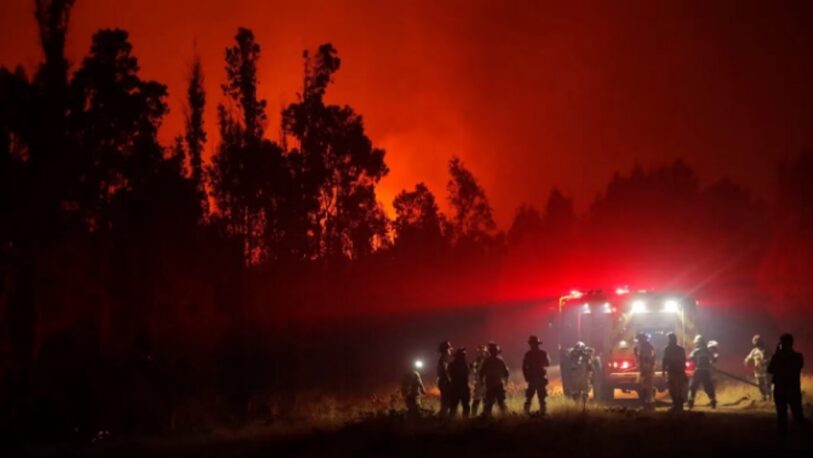 Incendios en Chile: murieron al menos 24 personas y hay más de 100 mil hectáreas quemadas