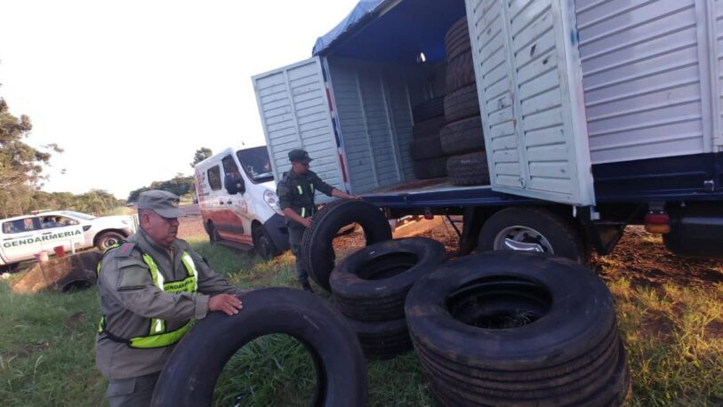 Decomisan neumáticos ilegales valuados en más de 34 millones de pesos