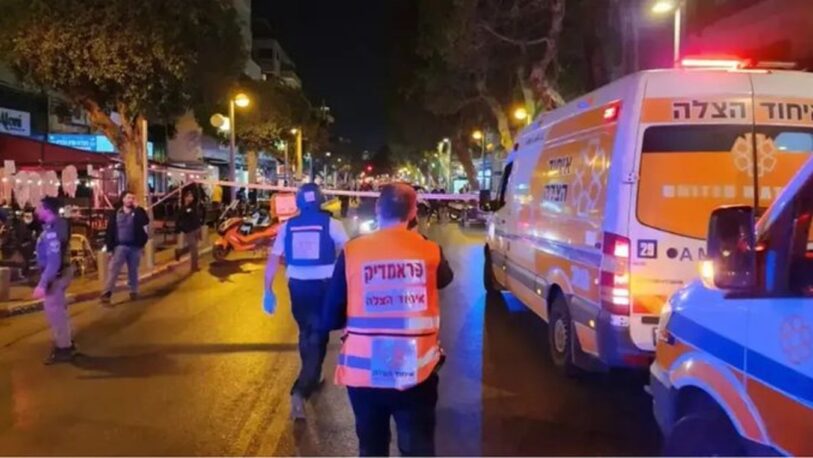 Israel: tres heridos a balazos en Tel Aviv en un supuesto ataque terrorista