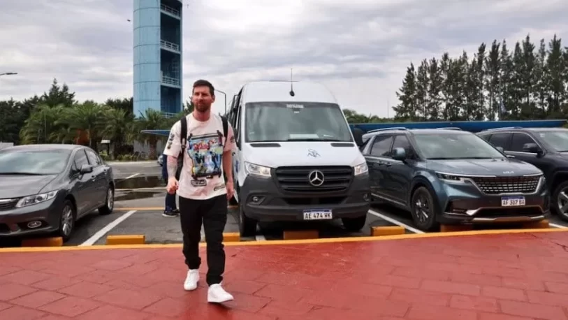 Llegó Messi y arranca la semana de la Selección Argentina
