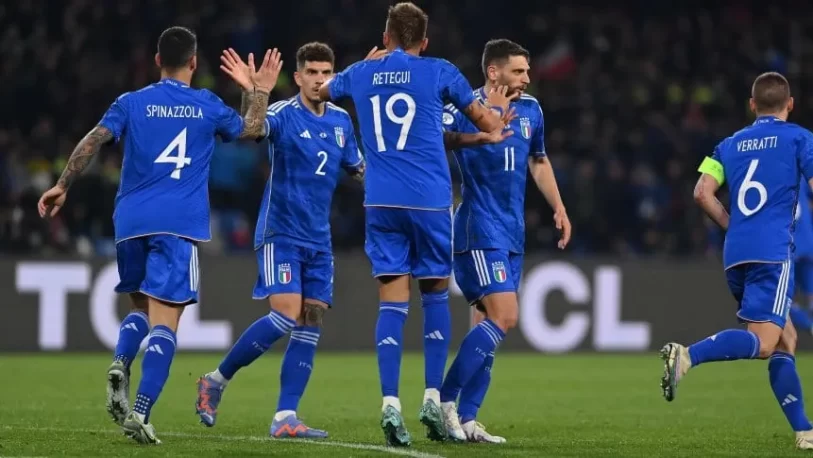 Retegui debutó con un gol en la derrota de Italia ante Inglaterra