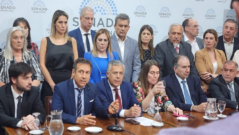 Los senadores de JxC refutaron al oficialismo y apuntaron a CFK
