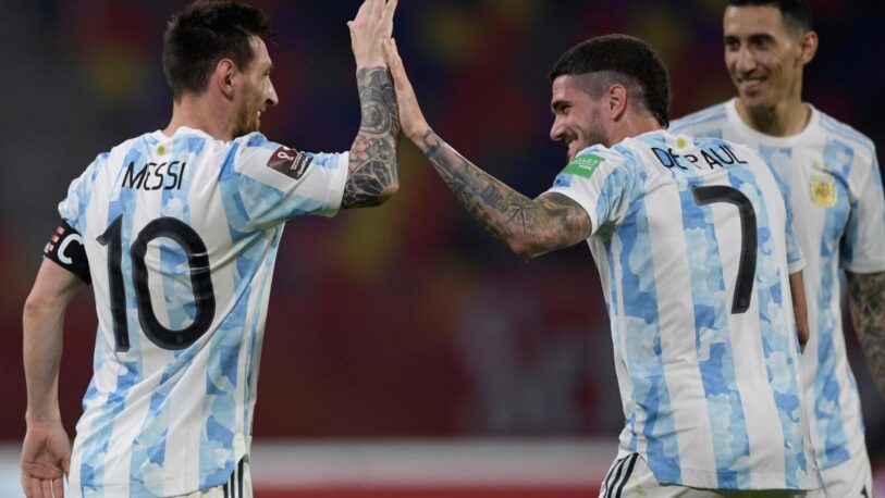 Rodrigo De Paul: “Messi y Scaloni son las personas más importantes de la Selección”