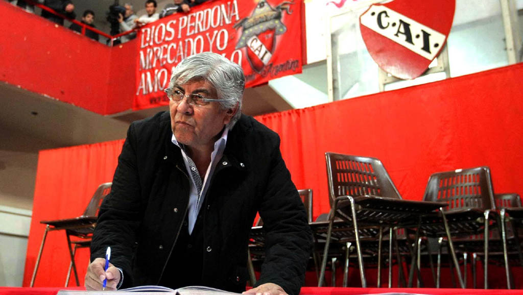 La Justicia le ordenó a Independiente que pague una deuda de $13 millones  que dejó Moyano