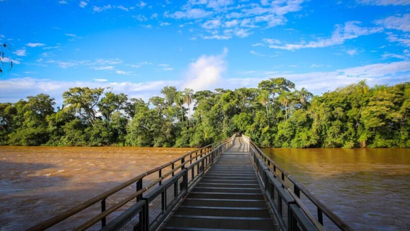 Puerto Iguazú: El circuito Garganta del Diablo ya tiene nuevas pasarelas