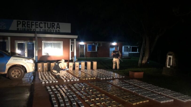 Contrabando en Misiones: incautaron un cargamento de cigarrillos sin aval aduanero