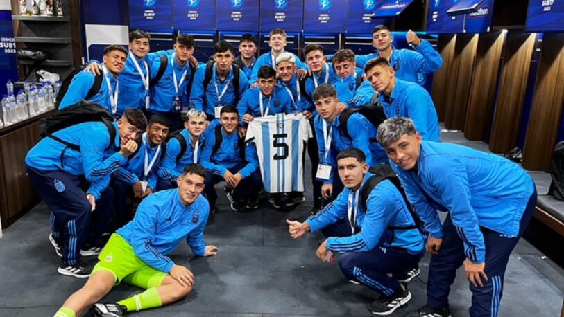 Argentina le ganó a Venezuela y se encamina al Mundial Sub 17
