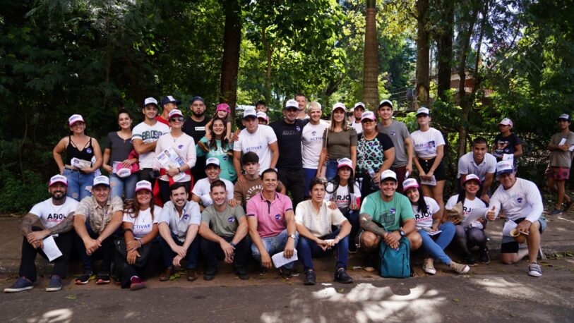 Dirigentes de Juntos por el Cambio recorrieron Puerto Iguazú