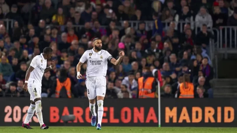 Real Madrid goleó a Barcelona en Camp Nou y lo eliminó de la Copa del Rey