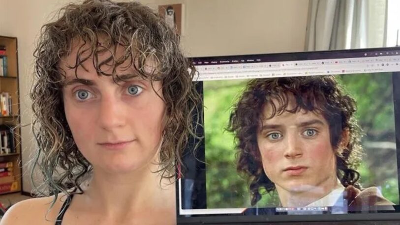Se fue a cortar el pelo y quedó igual a Frodo