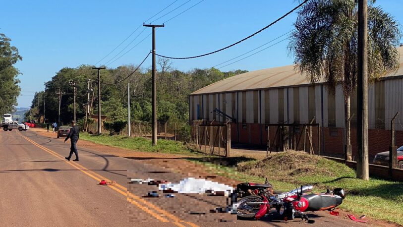 Eldorado: murió un hombre en un choque de motos