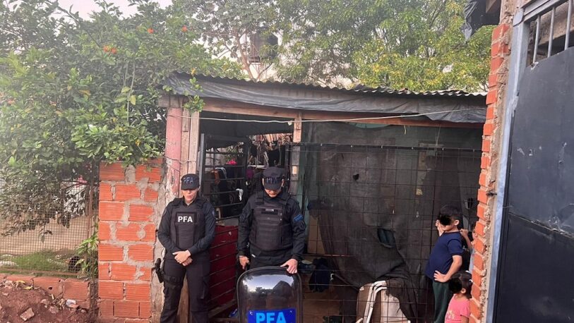 Procedimiento policial en la Villa 181: detenidos, drogas y objetos de dudosa procedencia