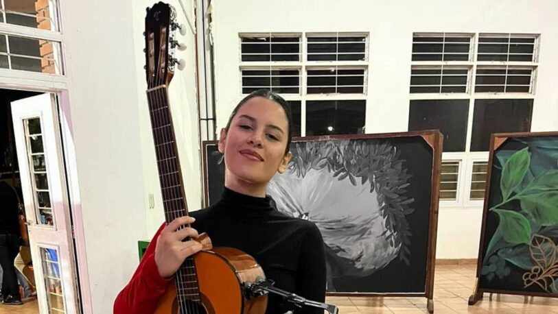 Camila Vera, una prometedora guitarrista clásica posadeña