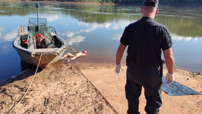 Encuentran un cadáver a la vera del Paraná en Puerto Libertad