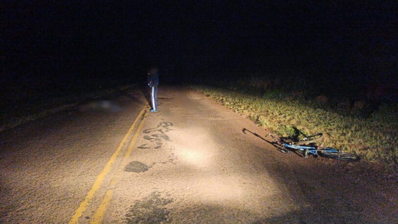 Un siniestro vial en Corpus dejó como saldo un ciclista fallecido