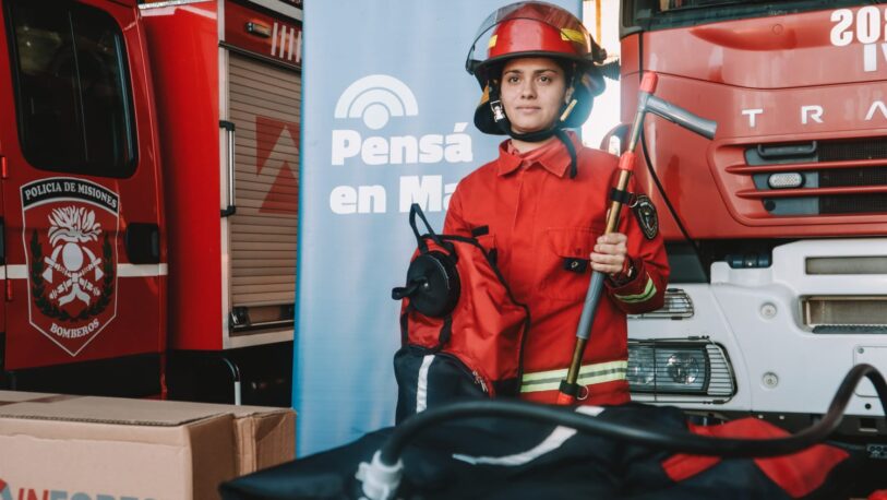 Banco Macro donó material para los bomberos de Misiones