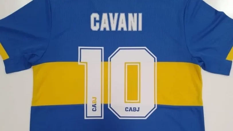 Cavani, el nuevo dueño de la 10 de Boca