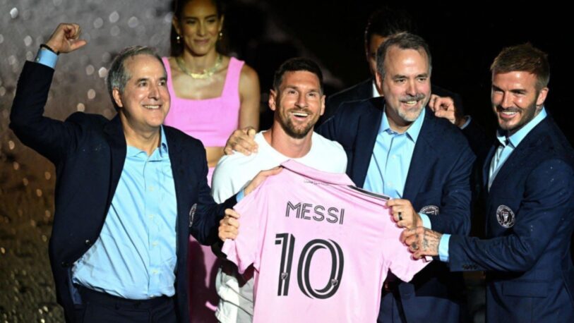 Messi fue presentado en el Inter de Miami