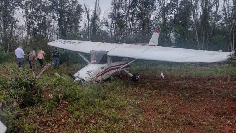 Se estrelló una avioneta en Eldorado: dos personas heridas