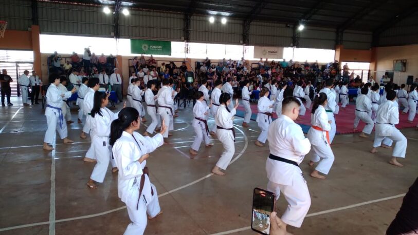 Torneo de Karate reunió a familias posadeñas