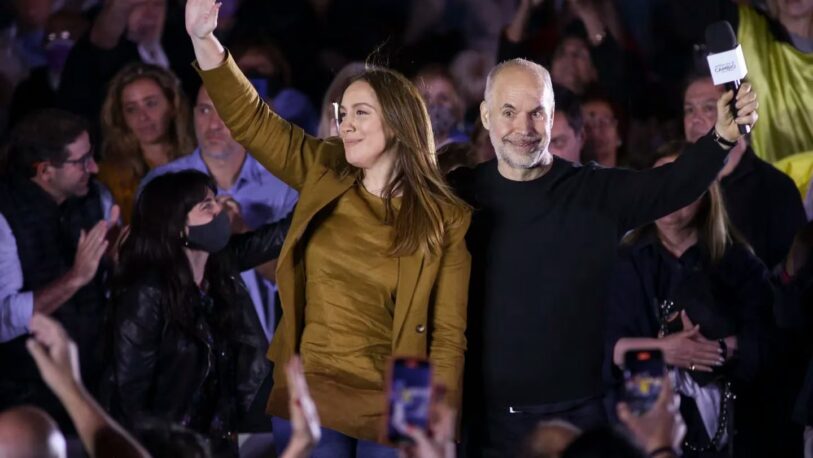 María Eugenia Vidal dio su apoyo a la candidatura presidencial de Horacio Rodríguez Larreta