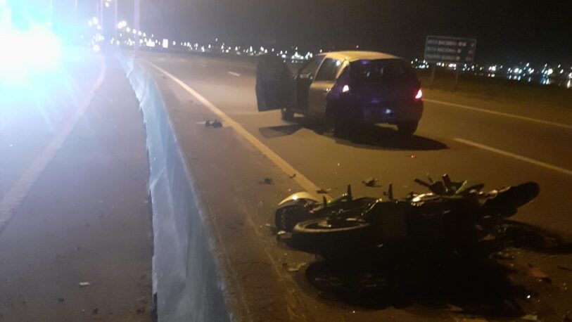 Un siniestro vial en Posadas dejó un motociclista fallecido