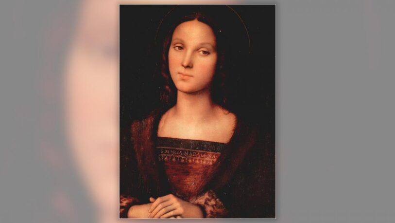 Encontraron un cuadro inédito de Rafael que representa a María Magdalena