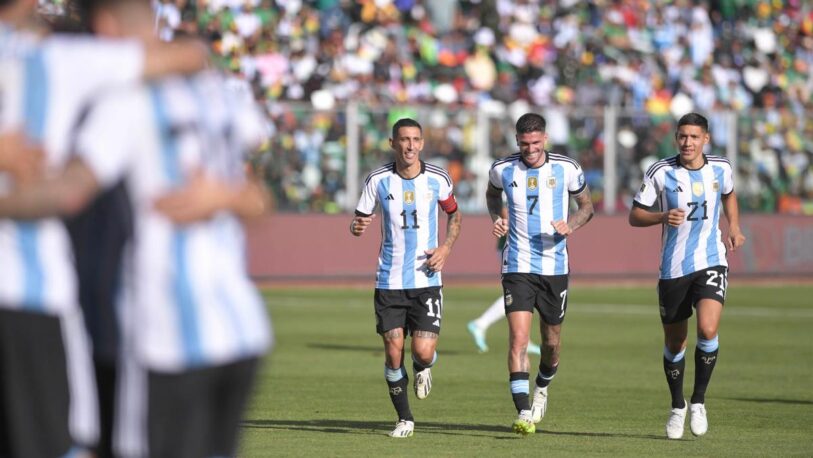 Argentina, sin Messi, goleó a Bolivia en La Paz en un gran partido