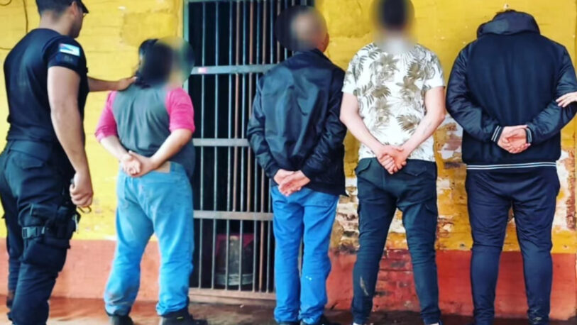 Prófugo por homicidio intentaba escapar hacia Brasil: lo detuvieron junto a tres cómplices