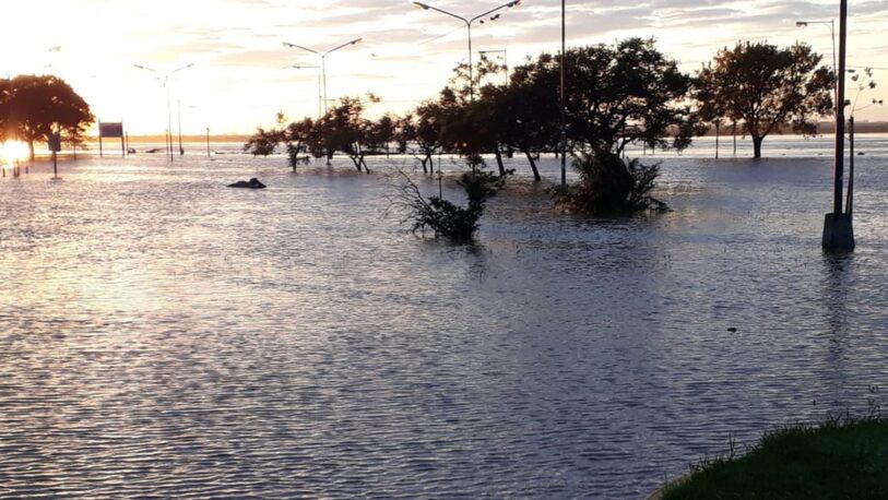 Corrientes: más de 500 evacuados por la crecida del río Uruguay