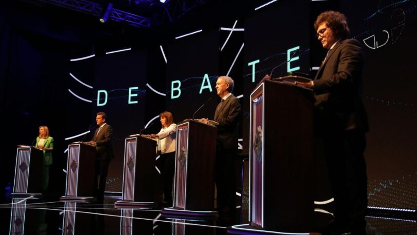 Debate presidencial: los cinco candidatos se preparan para el nuevo cruce