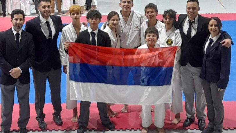 Deportistas misioneros participaron del nacional de Karate en Chubut