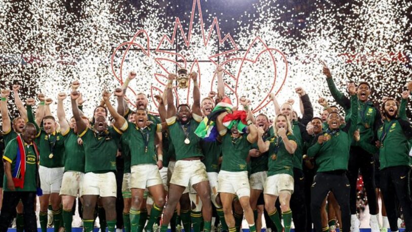 Sudáfrica venció a Nueva Zelanda y se consagró campeón del mundo