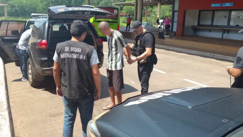 Capturaron a prófugo de la Justicia Brasileña en Iguazú