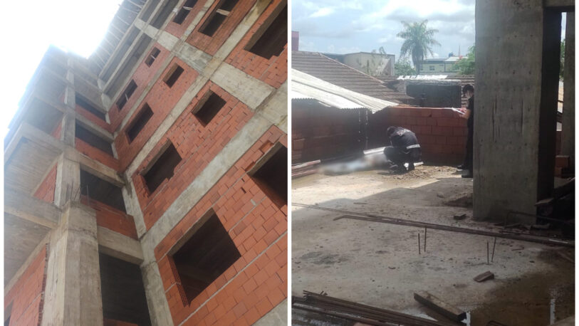 Un obrero murió tras caer de un edificio en construcción en Oberá