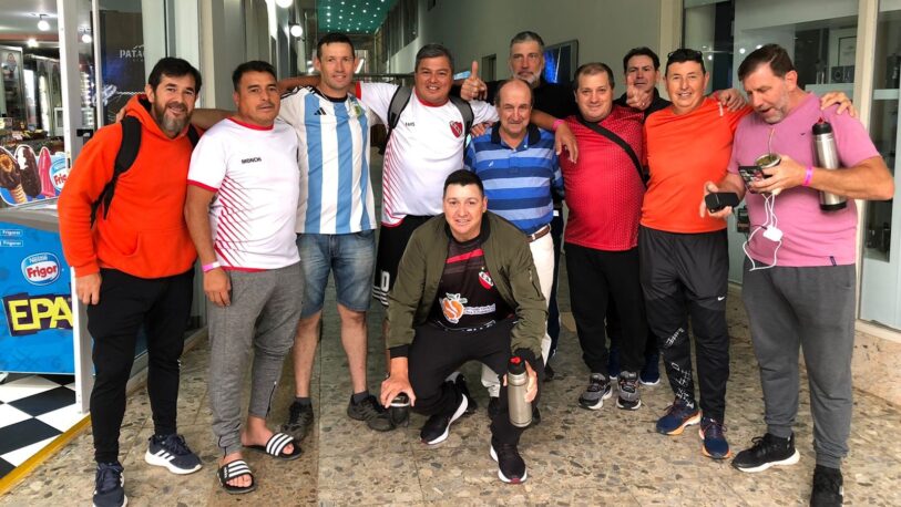 Veteranos del club Independiente de Villa del Rosario de visita en Posadas