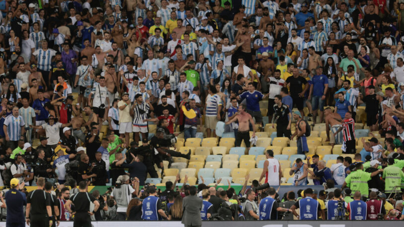 La FIFA abrió un proceso disciplinario contra Brasil y Argentina por los incidentes en Maracaná
