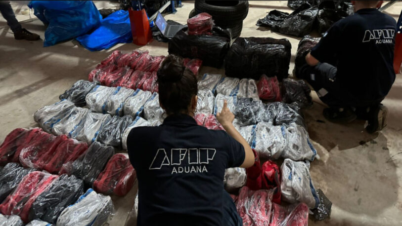 Aduana incautó mercadería valuada en $47 millones: la querían enviar desde Iguazú a Buenos Aires, Córdoba y Santa Fe