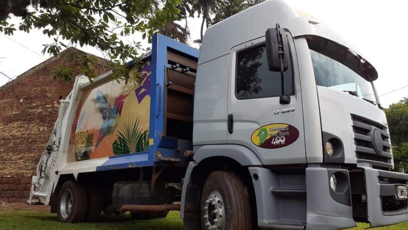 Concepción de la Sierra: habían anunciado la compra de un camión, pero era prestado