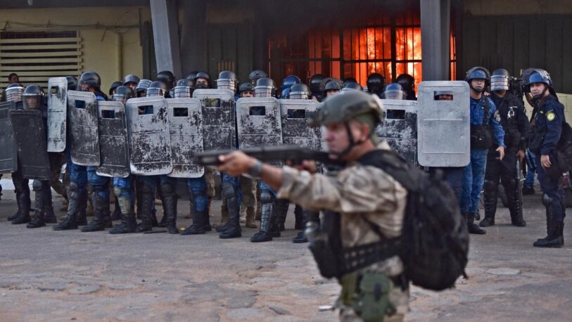 Paraguay: doce muertos en un operativo de traslado de presos del penal de Tacumbú