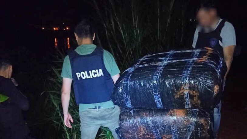 Detectan un punto de ingreso de droga en Eldorado: más 200 kilos incautados