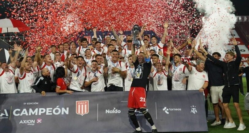 Estudiantes se coronó campeón de la Copa Argentina por primera vez